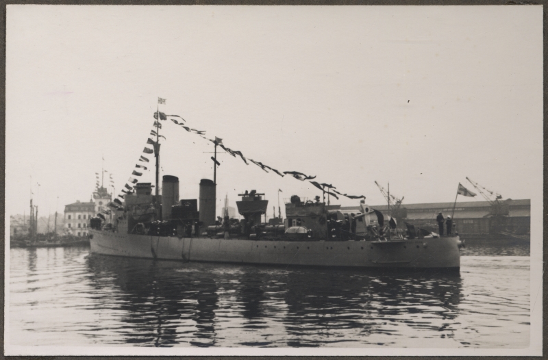 Destroyer "Klas Horn"