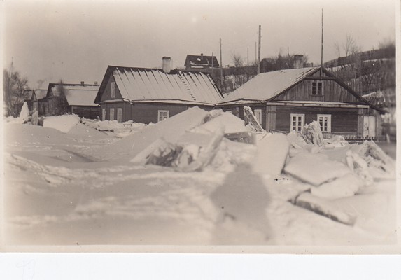 Narva, suurim uputus linna ajaloos. 1929