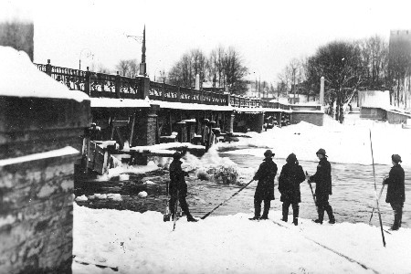 Narva jõgi. Uputus. 1929.a.