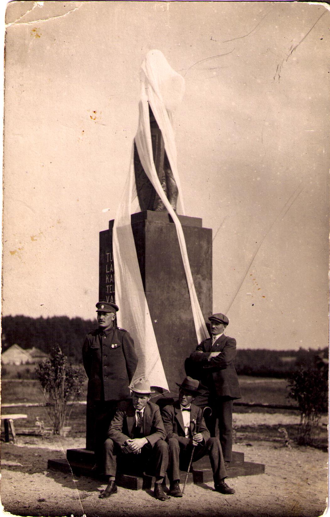 Tudulinna langenud kangelastele Eesti Vabadussõjas 1918-1920.