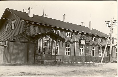 foto, Ambla postkontori ja ühispanga maja 20.saj. esimesel poolel