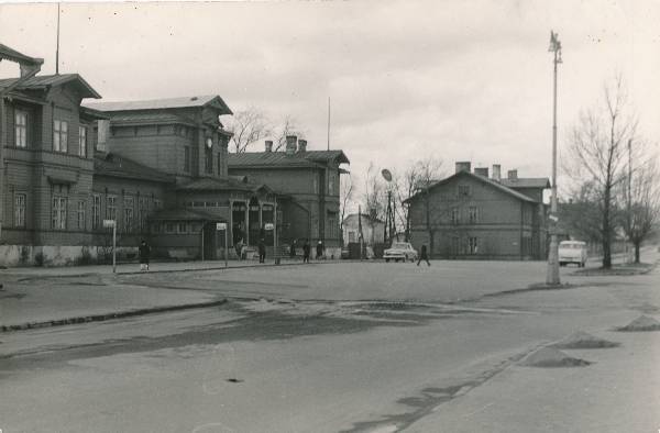 Tartu raudteejaam, 1967.