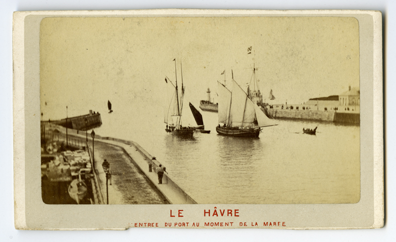 Vaade Le Havre sadamast merele
