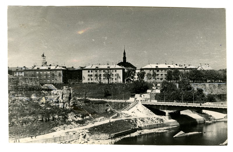 Narva vaade, L. Koidula tänav, 1966
