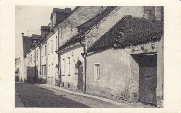Pagari tänav vanas Narvas