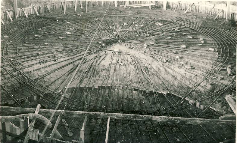 Silotorni armatuuri sidumine Kunda tsemenditehases