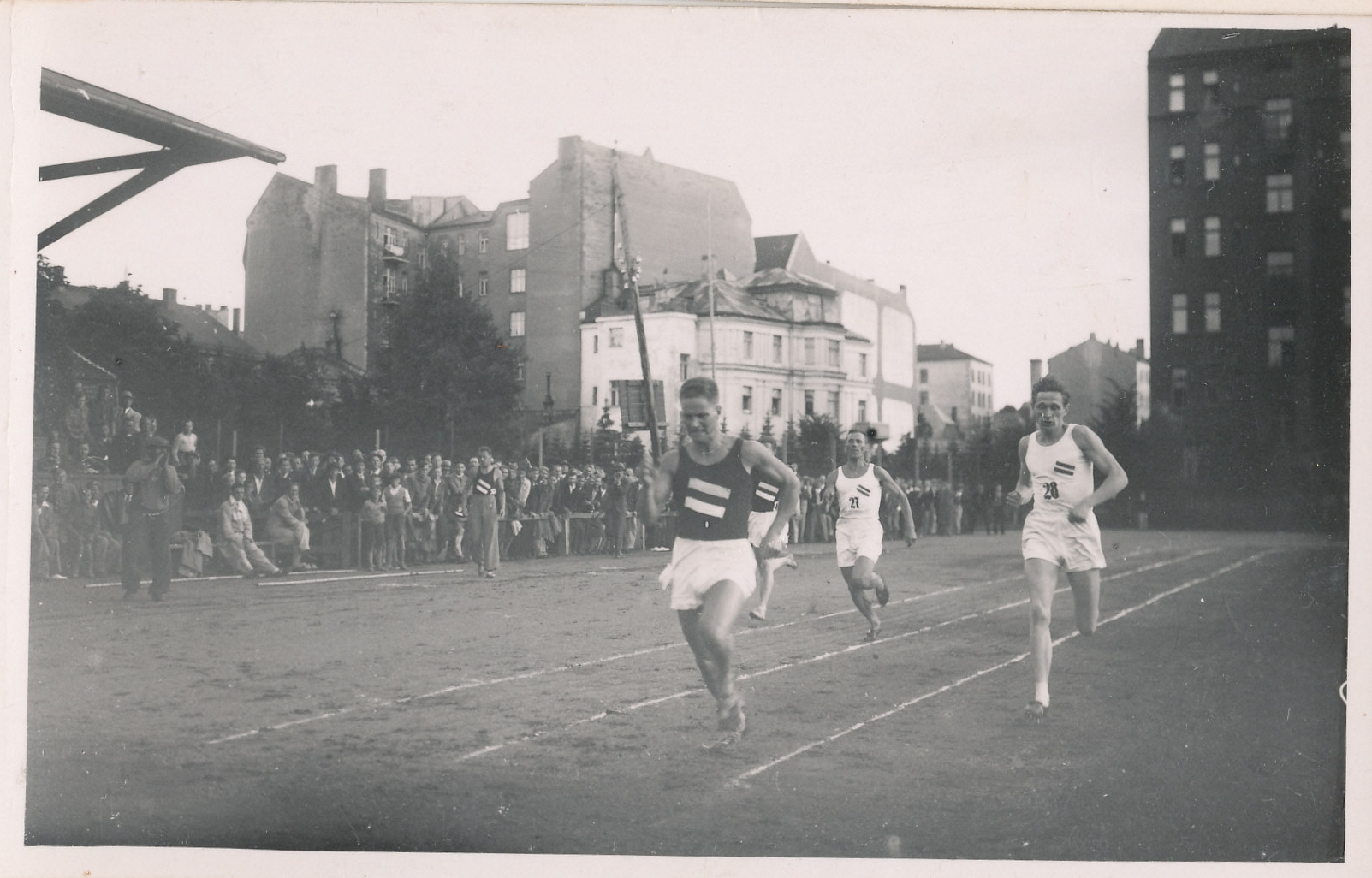 400 m jooks IV Eesti - Läti maavõistlustel kergejõustikus