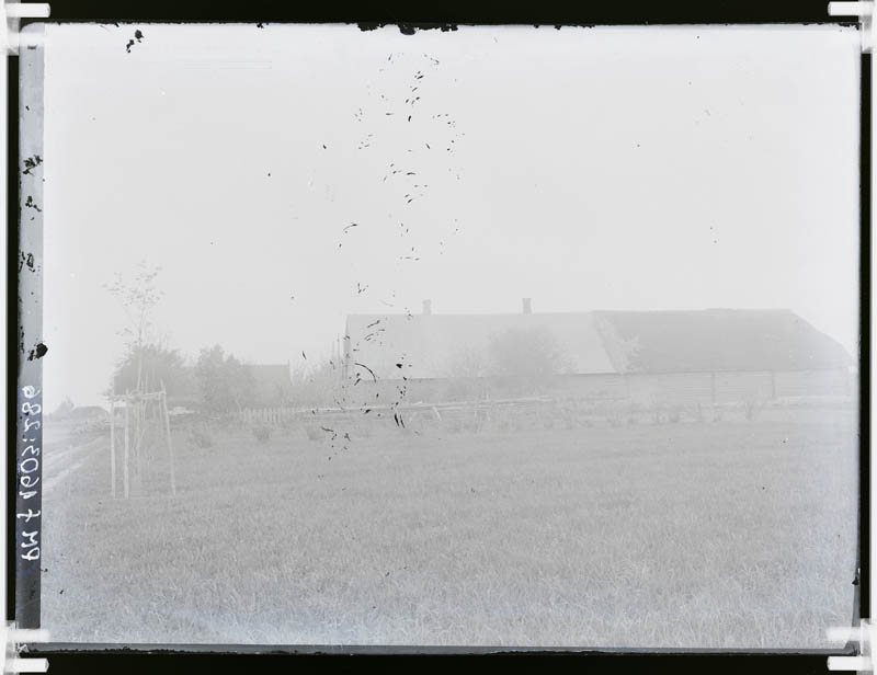 klaasnegatiiv, Kuuramatsi talu, Lõõla 1922.a.