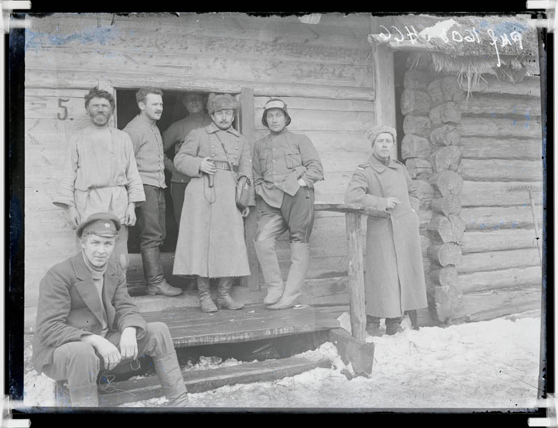 klaasnegatiiv, sõjaväelased, 1918-1920-ndad a.