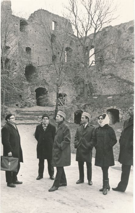 Foto. Tadziki komsomoli delegatsioon Haapsalus 1971.a.