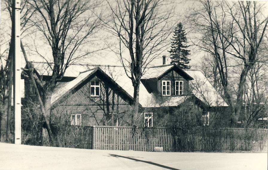Osvald Toominga kodu Haljalas