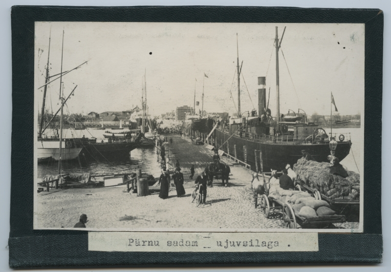 ujuvsild Pärnu sadamas