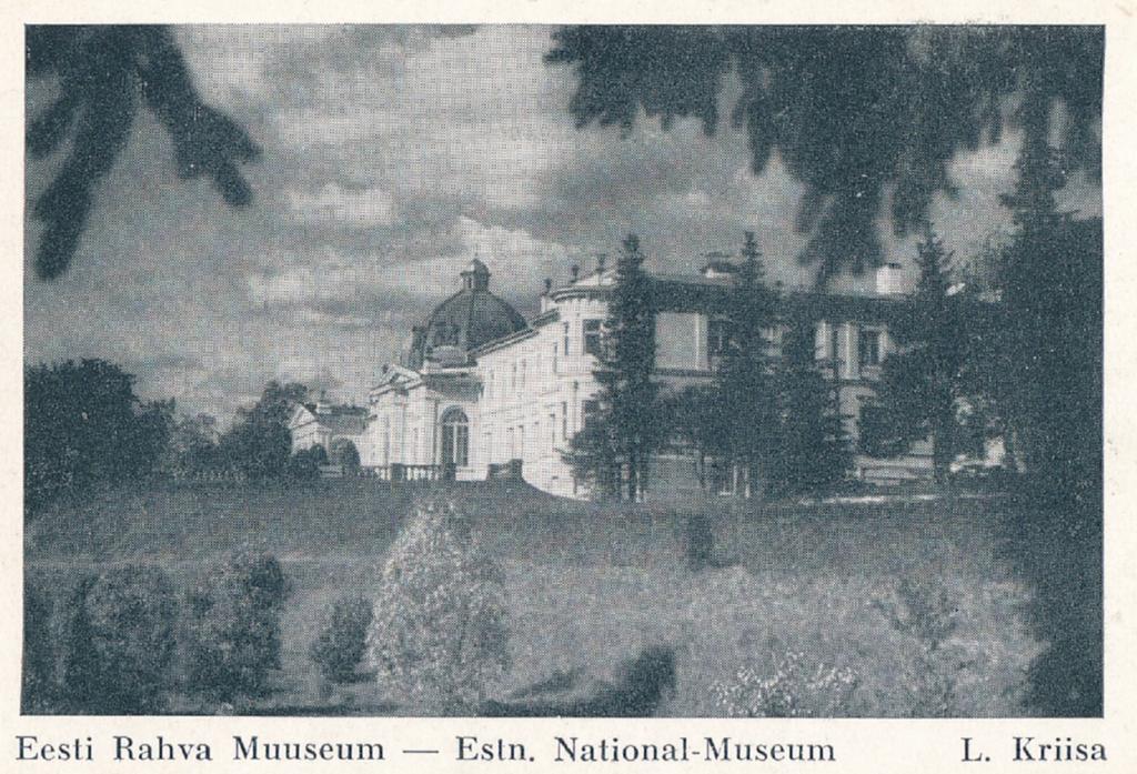 Tartu linnavaade. Eesti Rahva Muuseum (ERM) Raadil. 1941.a.