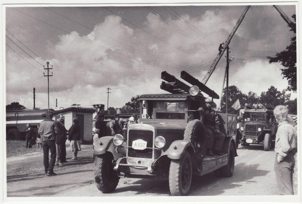 Eesti vabatahtliku tuletõrje 200. aastapäeva tähistamine: Nõukogude Venemaal toodetud tsitsernauto "пмз-г" ("PMZ-G"), 1988.a.