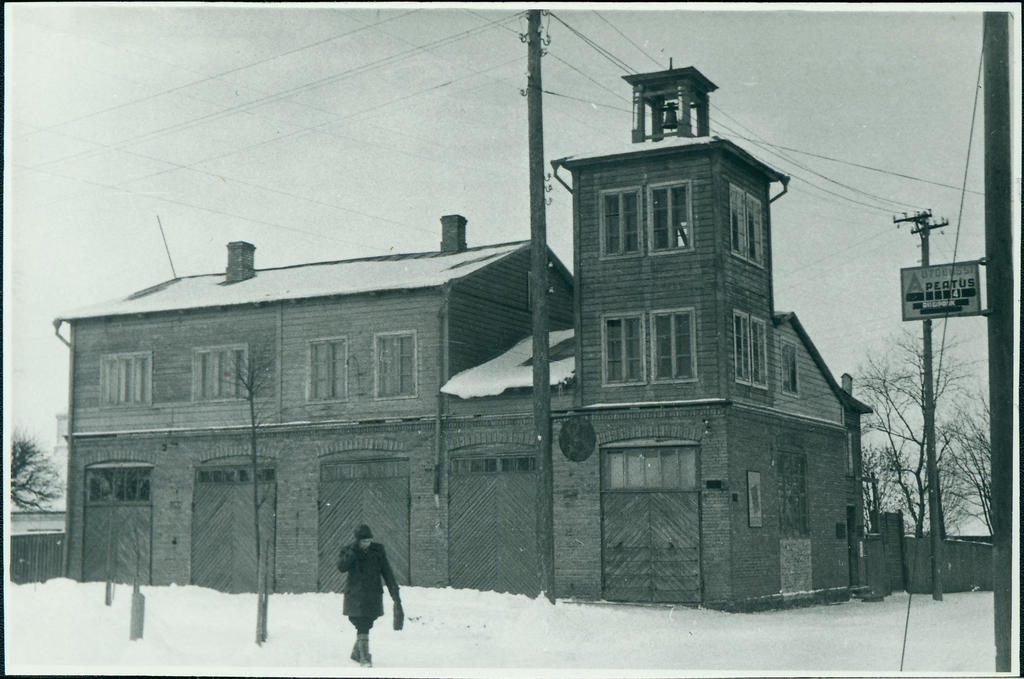 Võru VTÜ tuletõrjedepoo, 1958.a.