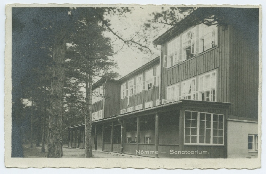 Tallinn-Nõmme, sanatoorium umbes 1930. aastal.