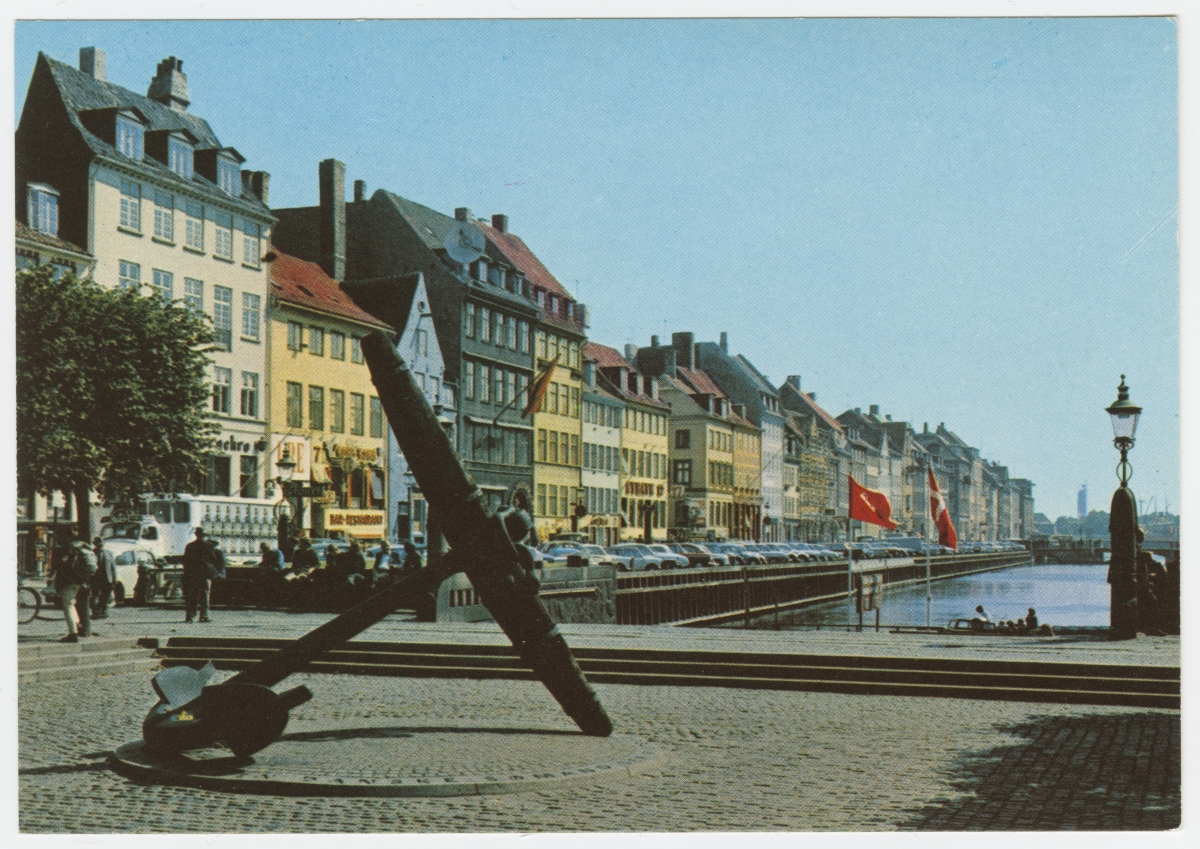 Taani. Kopenhaagen. Vaade Nyhavn´ile