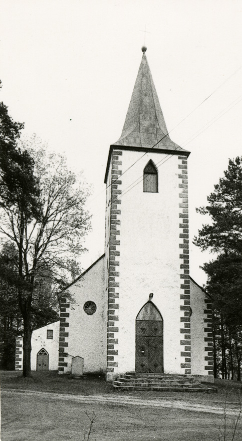 Pindi Jaani kirik, vaade läänest. Arhitekt J.G. Mühlenhausen