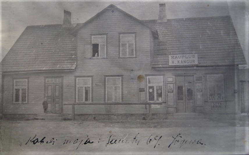 Store V. Kangur Big tn. 64 (current Tartu mnt. 2)
