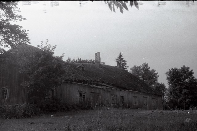 Main building of the width of the manor. 1965