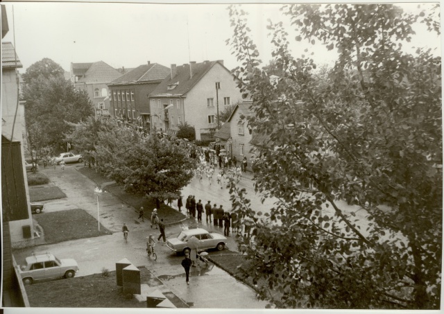 foto ja negatiiv II Paide-Türi rahvajooks 1983