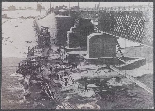 Raudtee parandatud Narva maantesillal