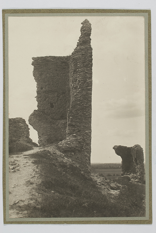 Rakvere lossi varemed 1912