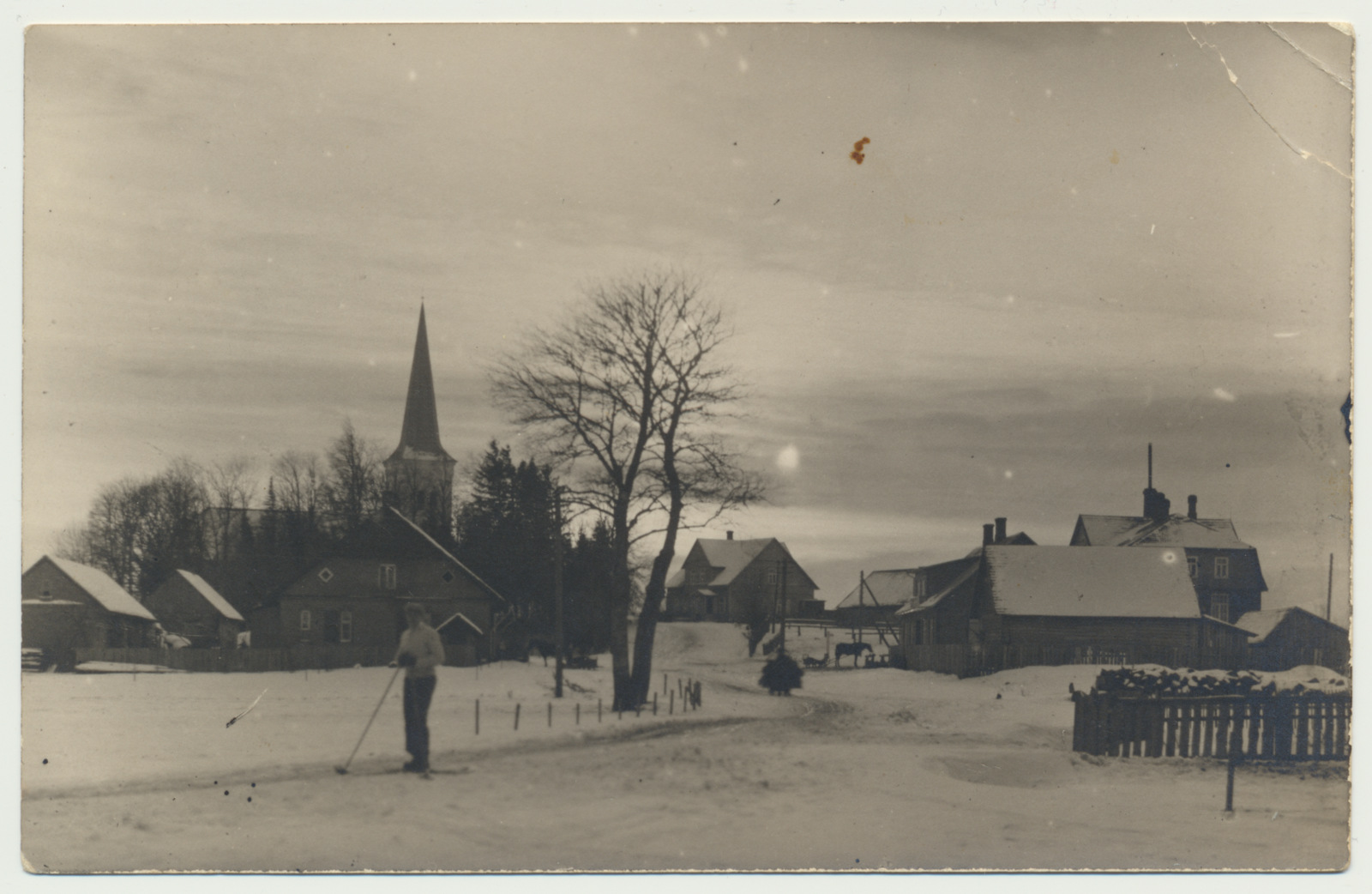 foto, Viljandimaa, Kõpu üldvaade, u 1930
