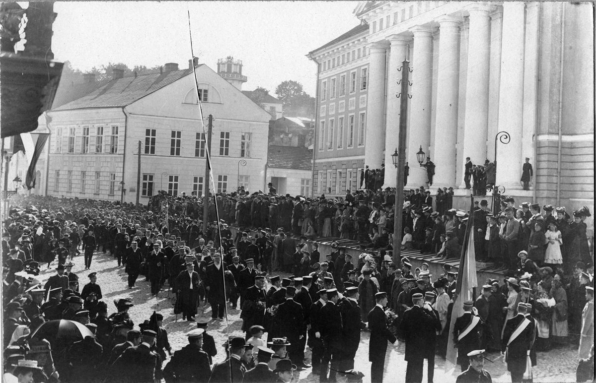Korp! Curonia 100. aastapäeva pidustused Tartus 1908. aastal