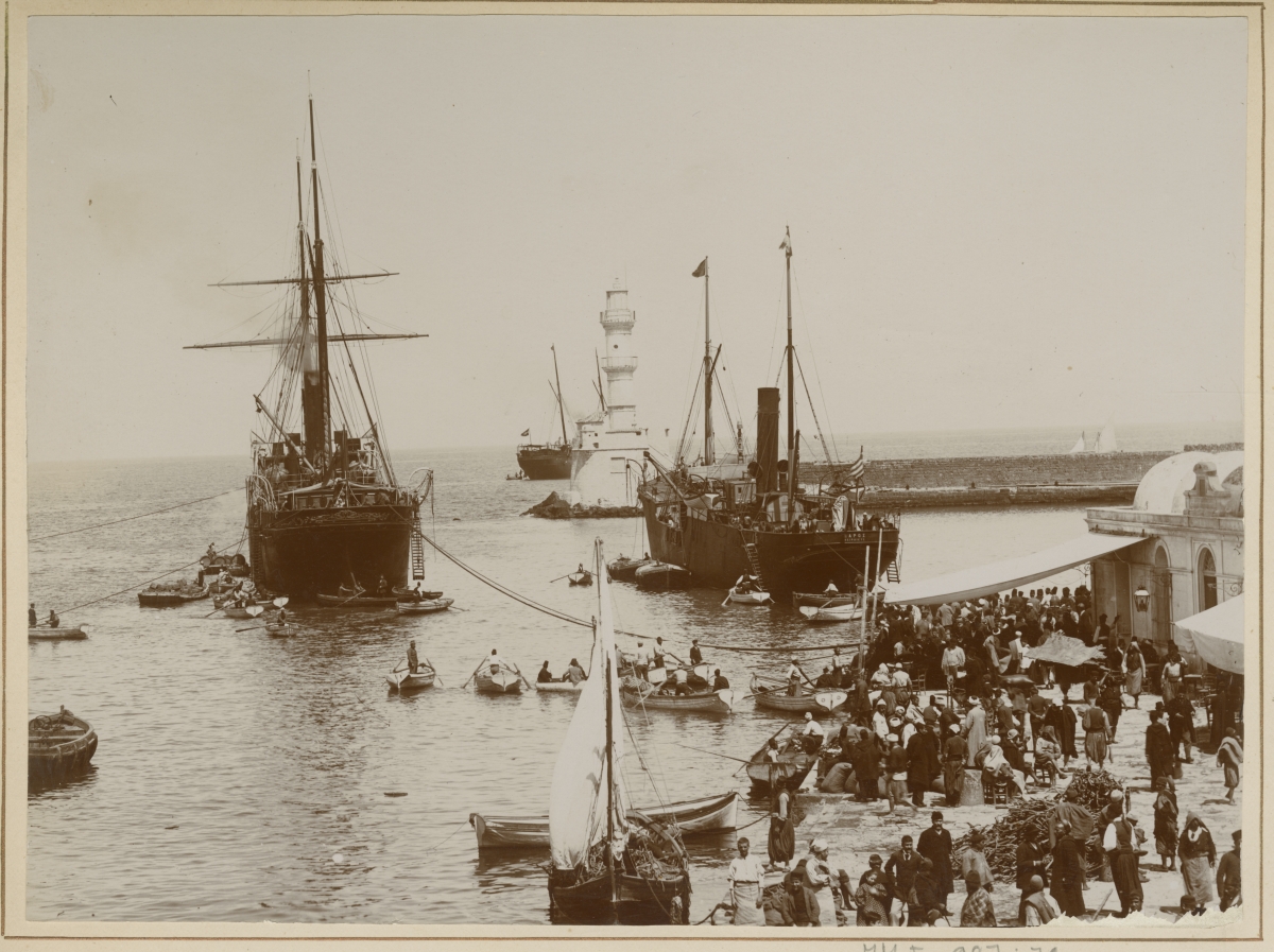Laevad Kreeka sadamas 1897.a.
