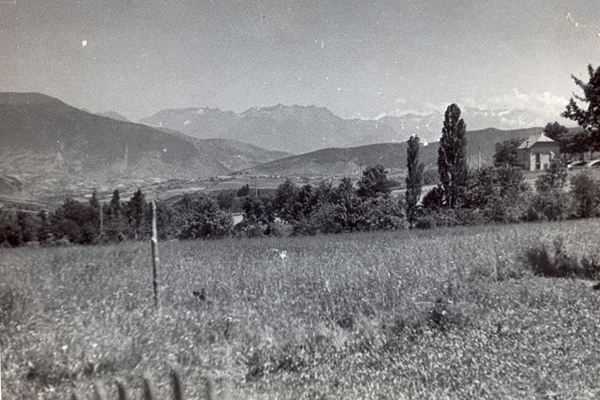 Foto Udine maastik Põhja-Itaalias 04.07.1938