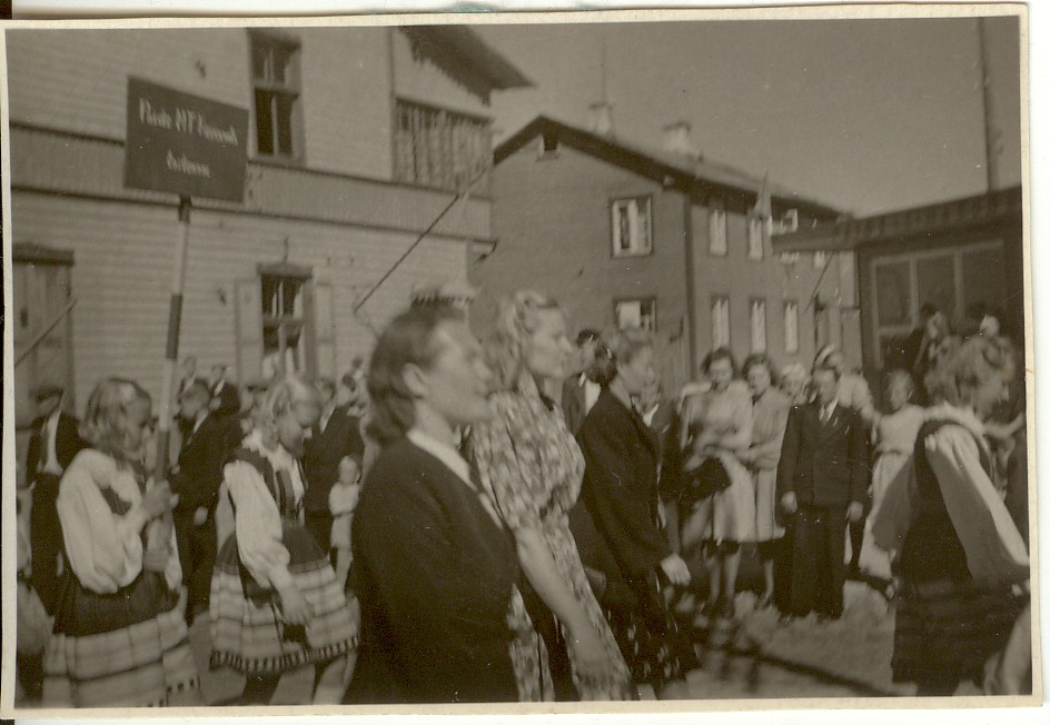foto, Järvamaa maakondlik laulupäev 1949.a.