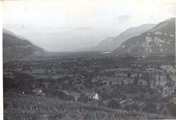 Foto Maastik Lõuna-Prantsusmaal Grenoble-Nice vahel 30.06.1938