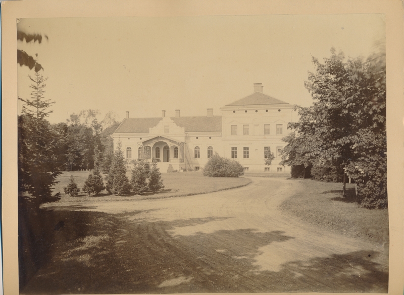 foto papil Viljandi mõis, peahoone (nn Uus loss) u 1900 foto J.Riet