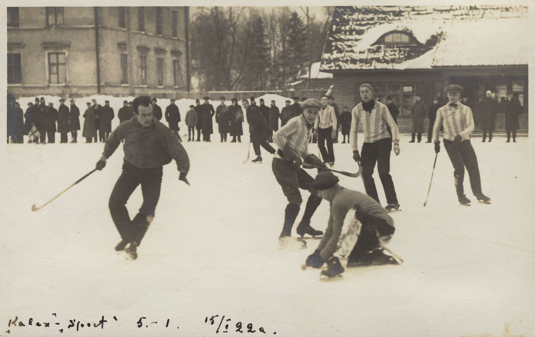 Jääpallimäng VS Sport - Tallinna Hockey Klubi 1922