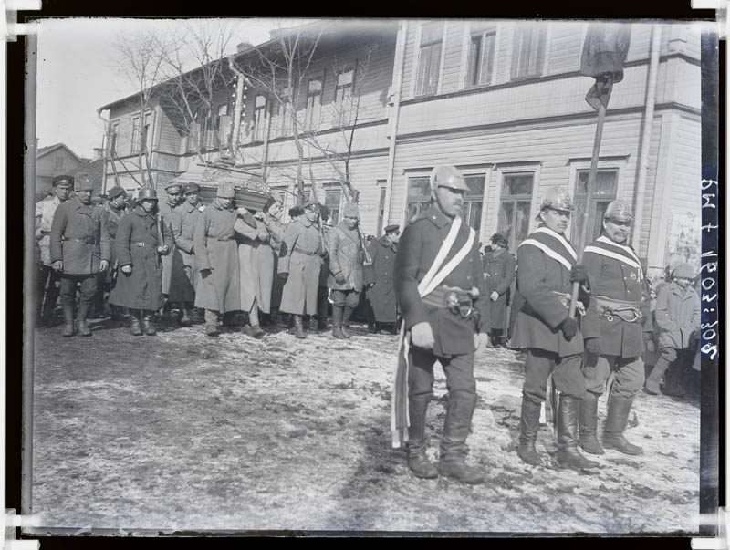 klaasnegatiiv, matused 1920-ndad a.