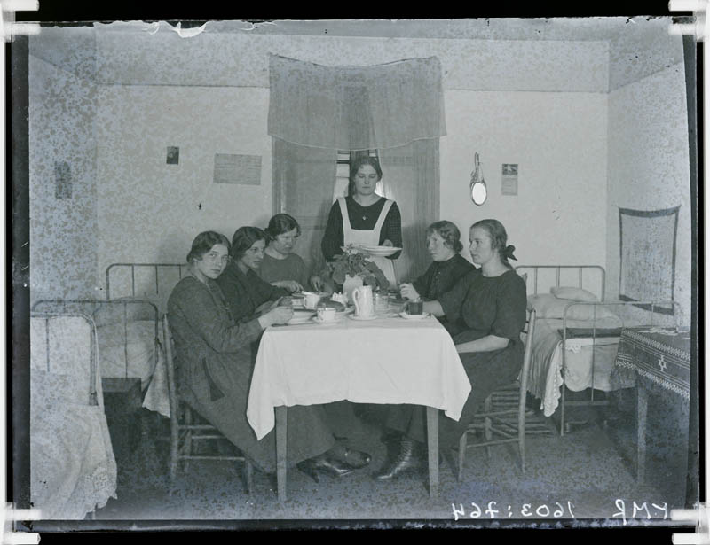 klaasnegatiiv, Vahi koolis 1923.a.
