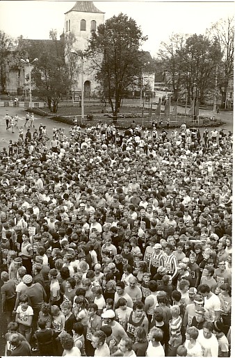 foto, Paide-Türi rahvajooks 1984.a.