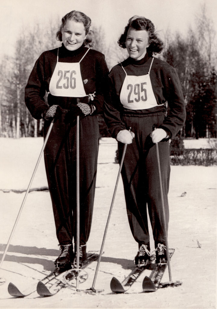 Helga Kaljumäe ja Aino Nurme