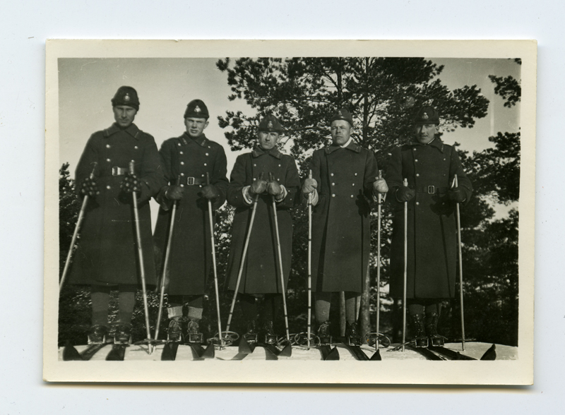 Kalevi jalaväepataljoni sõjaväelased suuskadel 1935.a.