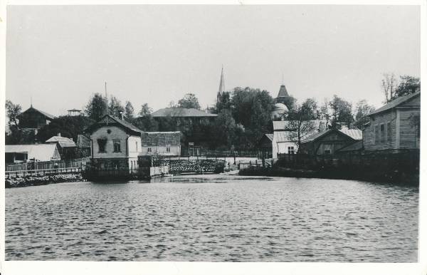 Meltsitiik.Taga Peetri kiriku torn. 
Tartu, ca 1900