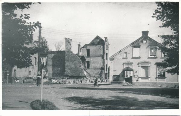 Kastani t: varemed. Tartu, ca 1944.