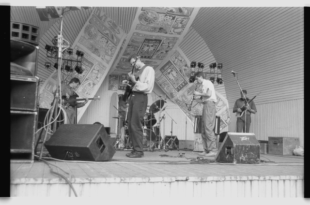 Festival Fiesta 1992, kontsert Pärnu Rannasalongi (Kuursaali) taga kõlakojas; esinejad