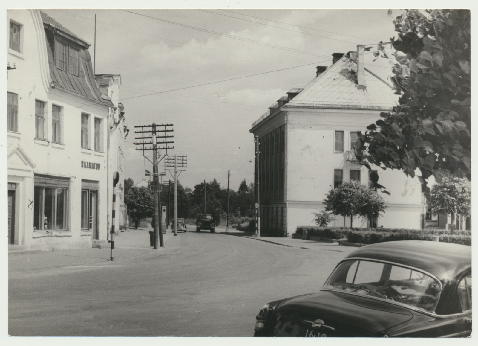foto, Valgamaa, Tõrva kesklinn, u 1960