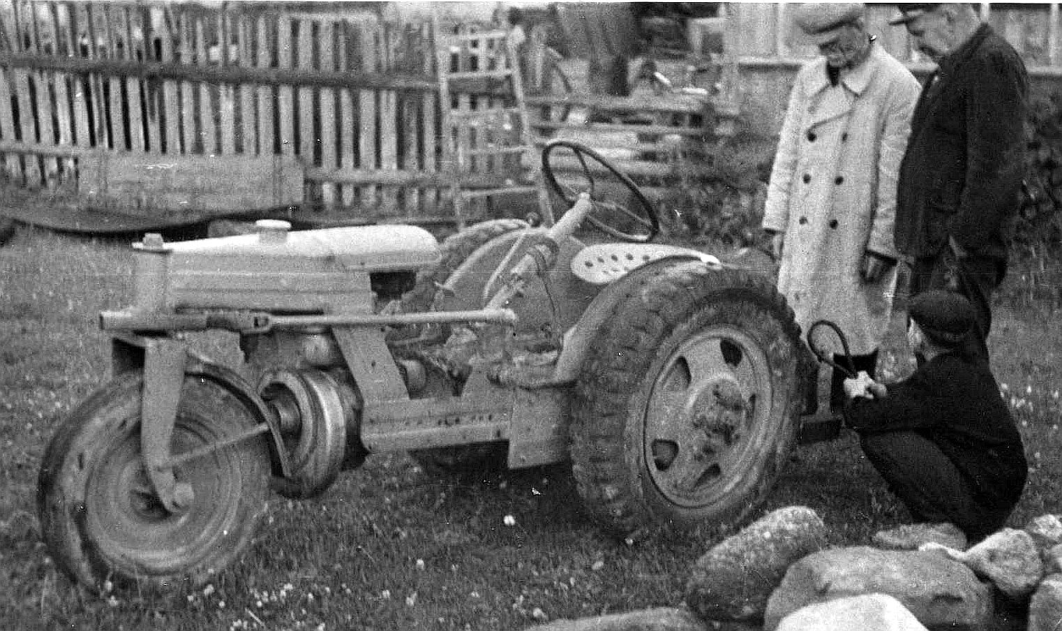 Self-made tractor 1962.