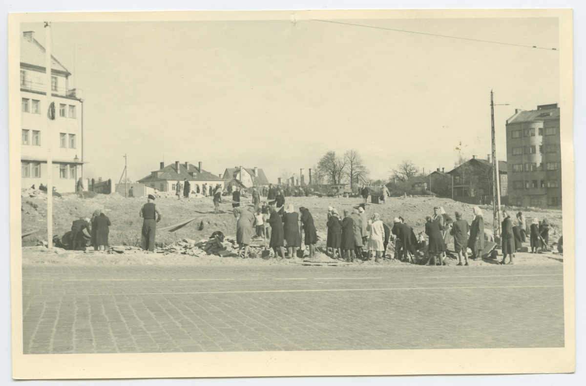 Tallinn, Tõnismäe korrastustööd.