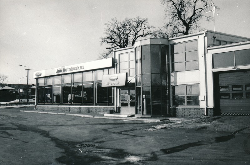 Jõe Autokeskus (autokeskus Ford; Jõe t). Tartu, 1998. Foto Aldo Luud.