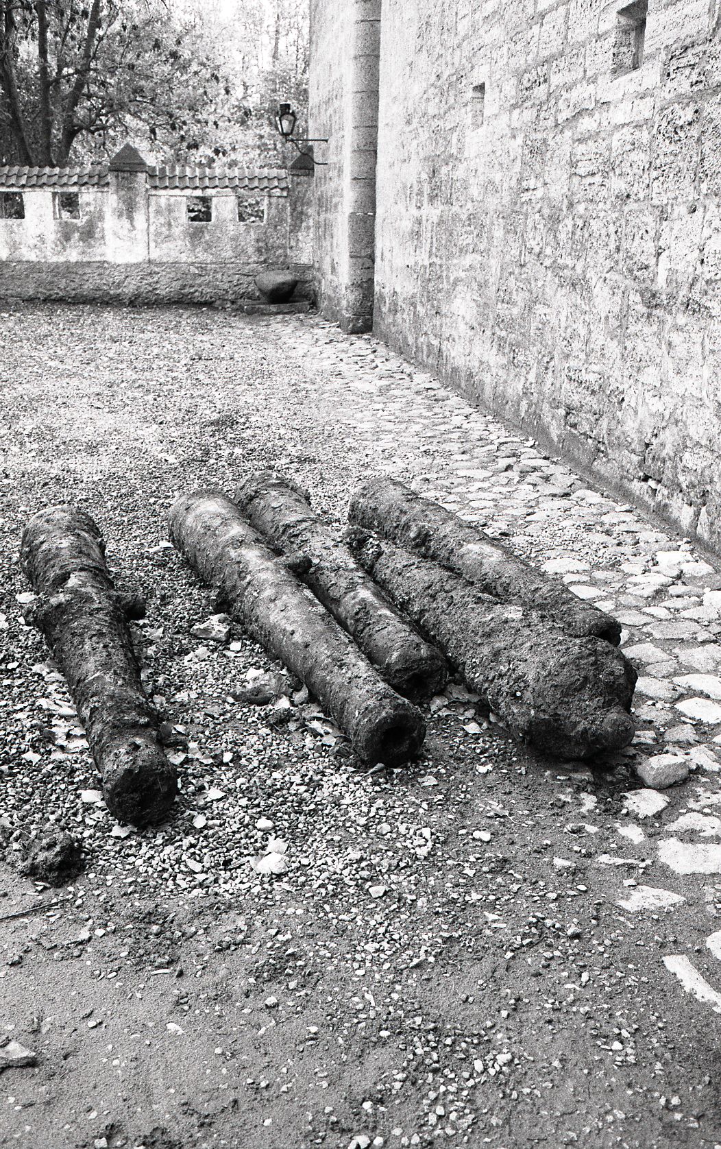 Swedish artilleries of the castle found on the western foot of Kuressaare Fortress