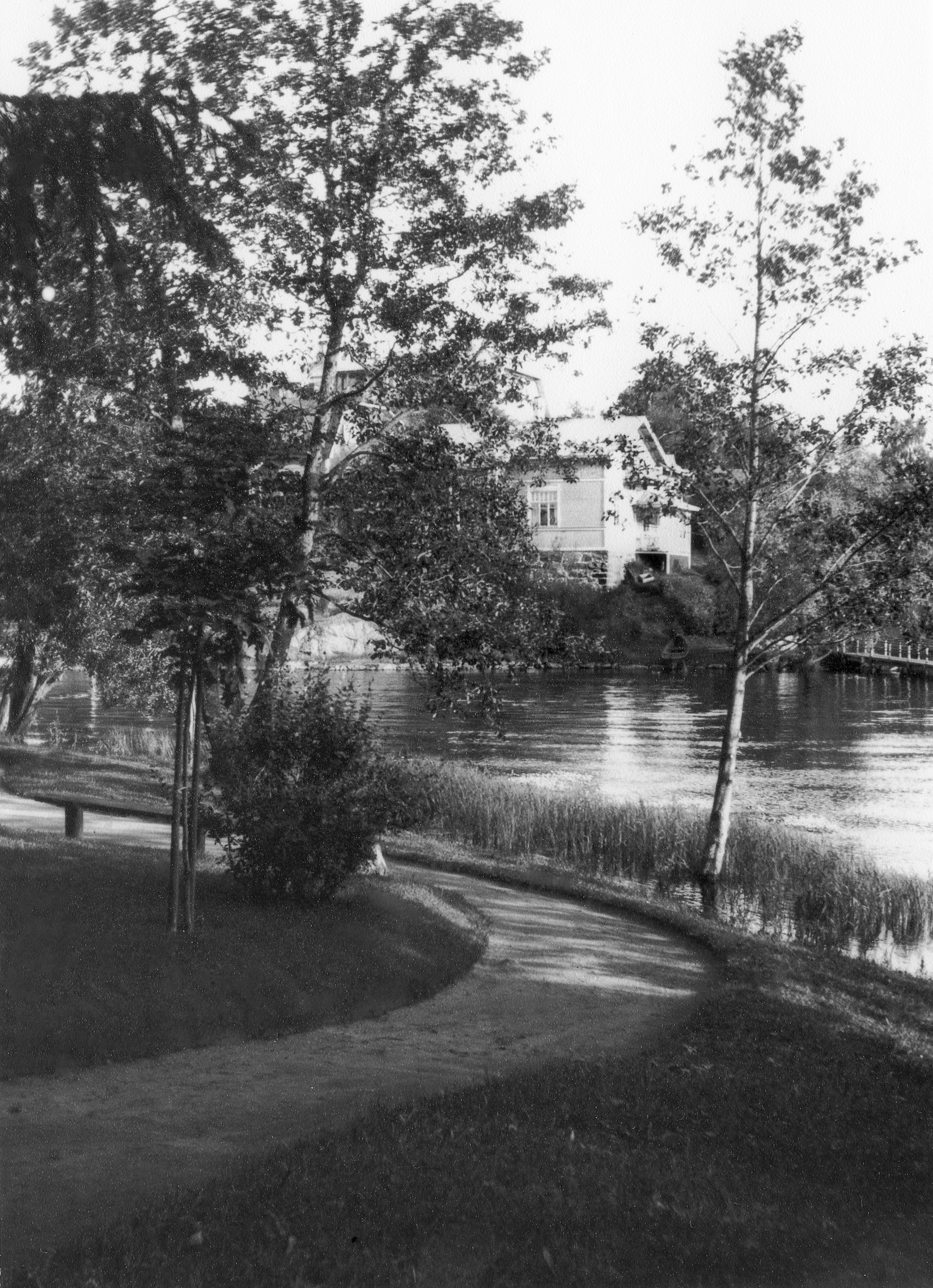 Näkymä Tallisaaresta länteen. 1910-luku–1920-luku. View west from Tallisaari