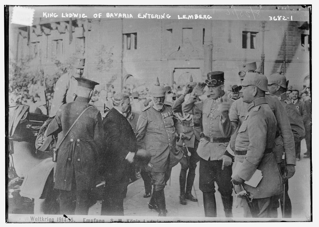 King Ludwig of Bavaria entering Lemberg (Loc)